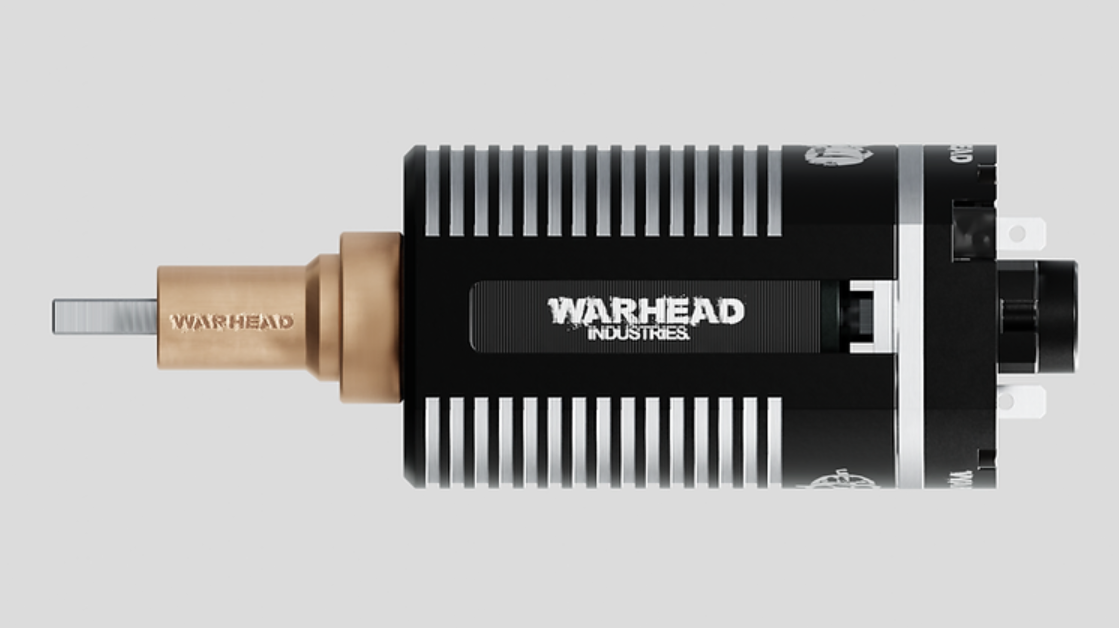 Warhead CNC Black Brushless Motor — Shadow Regime Airsoft
